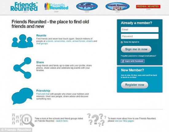 老牌社交網(wǎng)站Friends Reunited宣布關(guān)閉