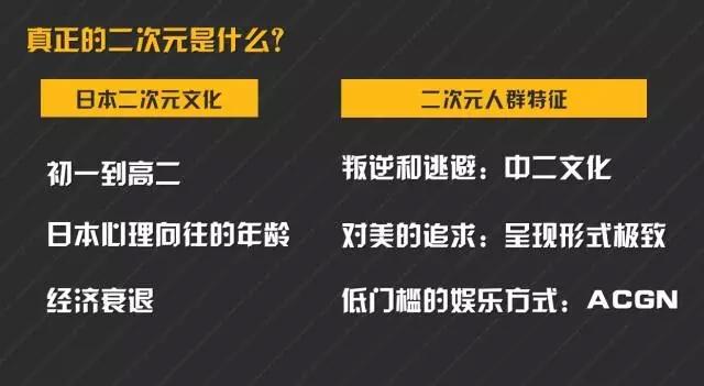 真正的二次元是什么?